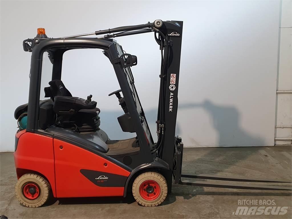 Linde H16T LPG gaffeltrucks