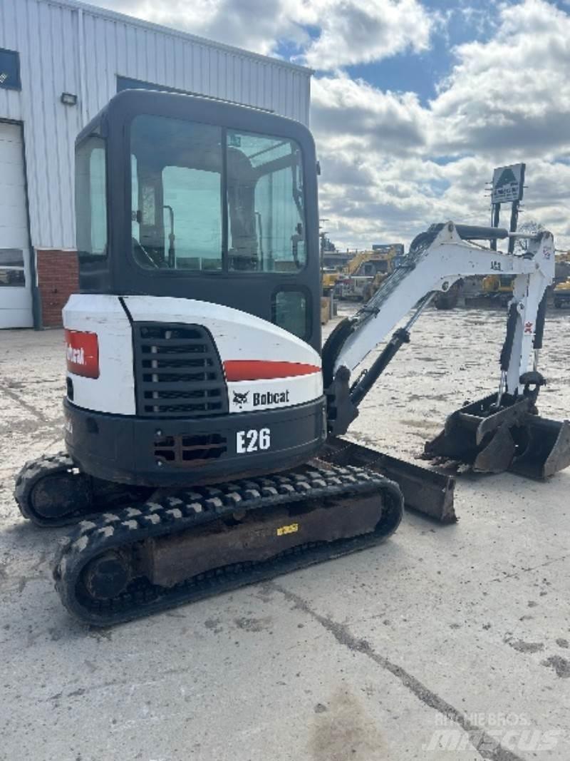 Bobcat E26 Minigravemaskiner
