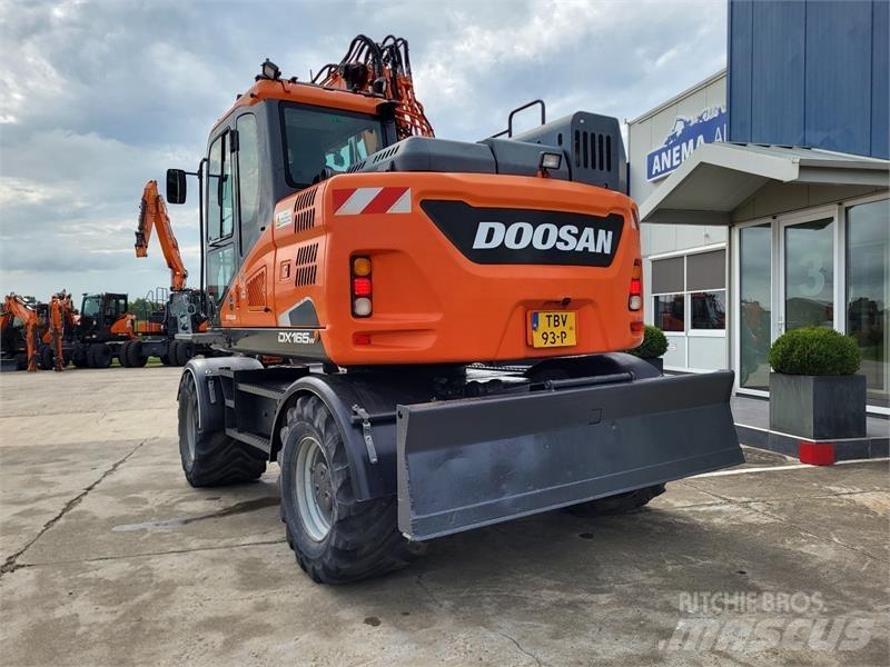 Doosan DX165W-5 Gravemaskiner på hjul