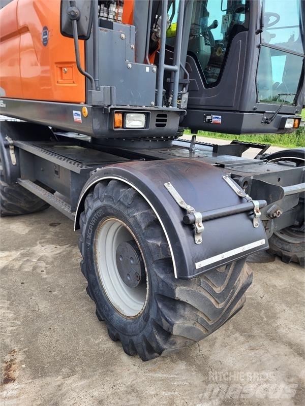 Doosan DX165W-5 Gravemaskiner på hjul
