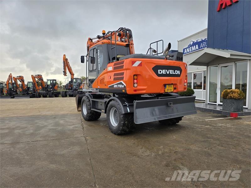 Doosan DX170W-5 Gravemaskiner på hjul