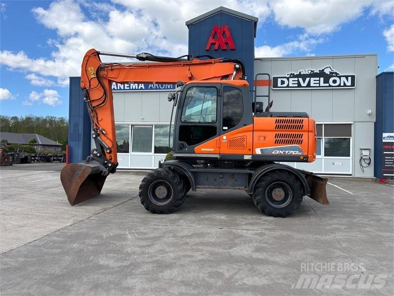 Doosan DX170W-5 Gravemaskiner på hjul