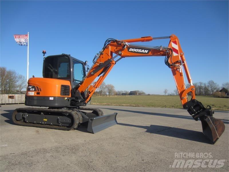 Doosan DX63-3 Minigravemaskiner