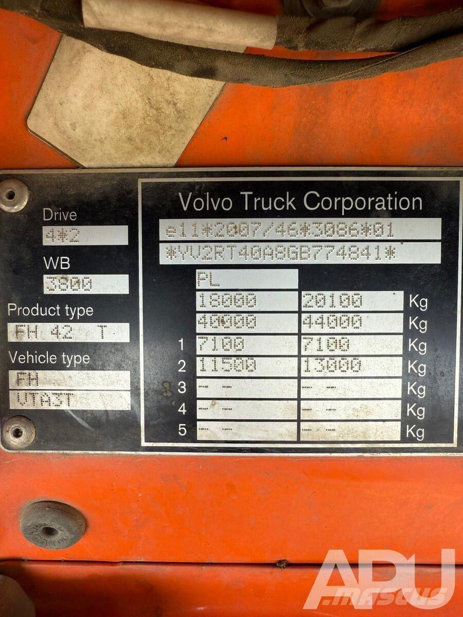 Volvo FH500 Lastbiler med tip