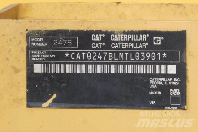 CAT 247B Minilæsser - skridstyret