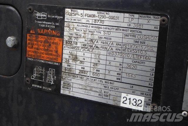 Doosan GC25P-5 Gaffeltrucks - andre