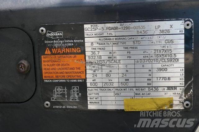Doosan GC25P-5 Gaffeltrucks - andre