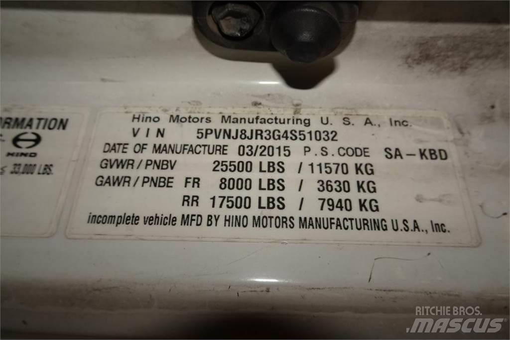 Hino 258 Fast kasse