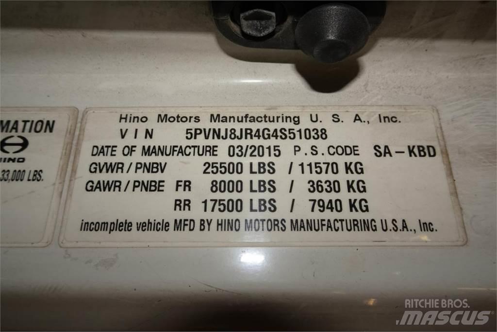 Hino 258 Fast kasse