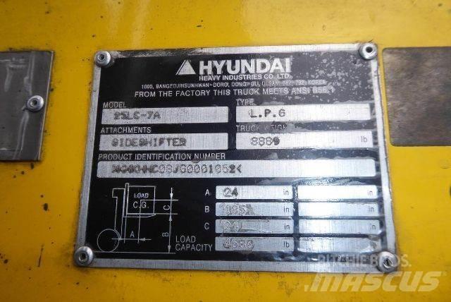 Hyundai 25LC-7A Gaffeltrucks - andre