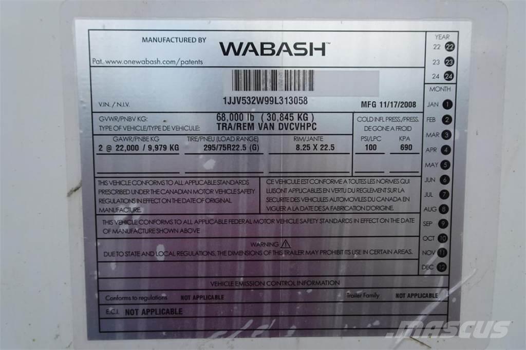 Wabash DVCVHPC Fast kasse