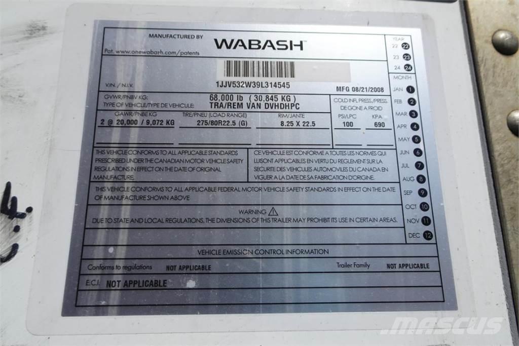 Wabash DVHDHPC Fast kasse