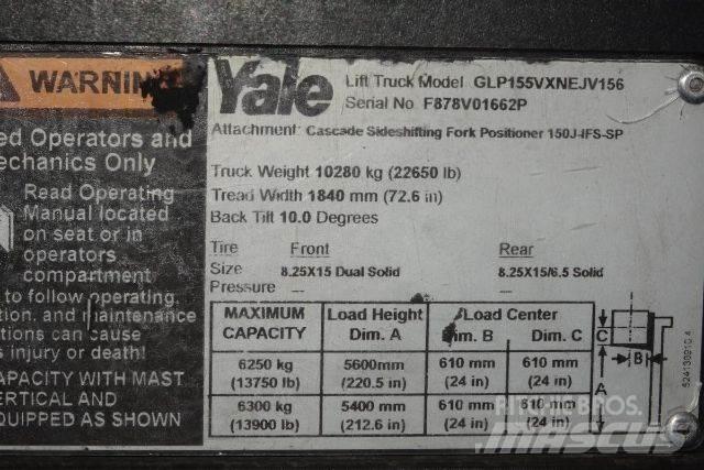 Yale GLP155VX Gaffeltrucks - andre