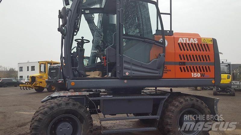 Atlas 150W Gravemaskiner på hjul