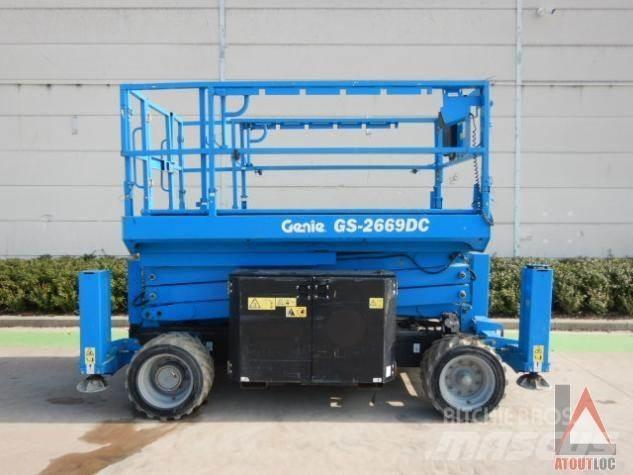 Genie GS-2669DC Bomlifte med knækarm