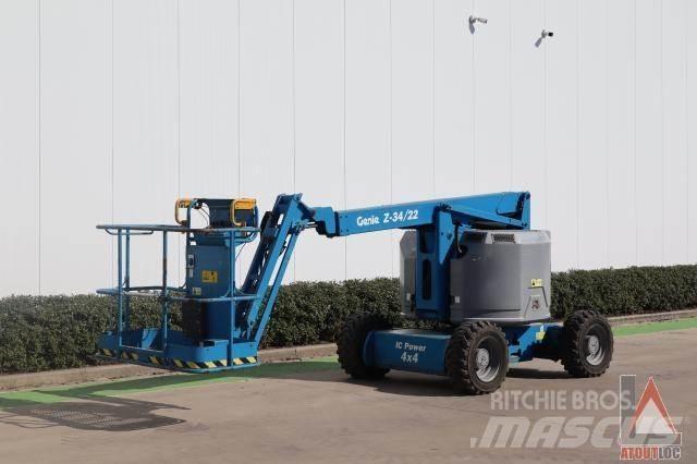 Genie Z34-22RT Bomlifte med knækarm