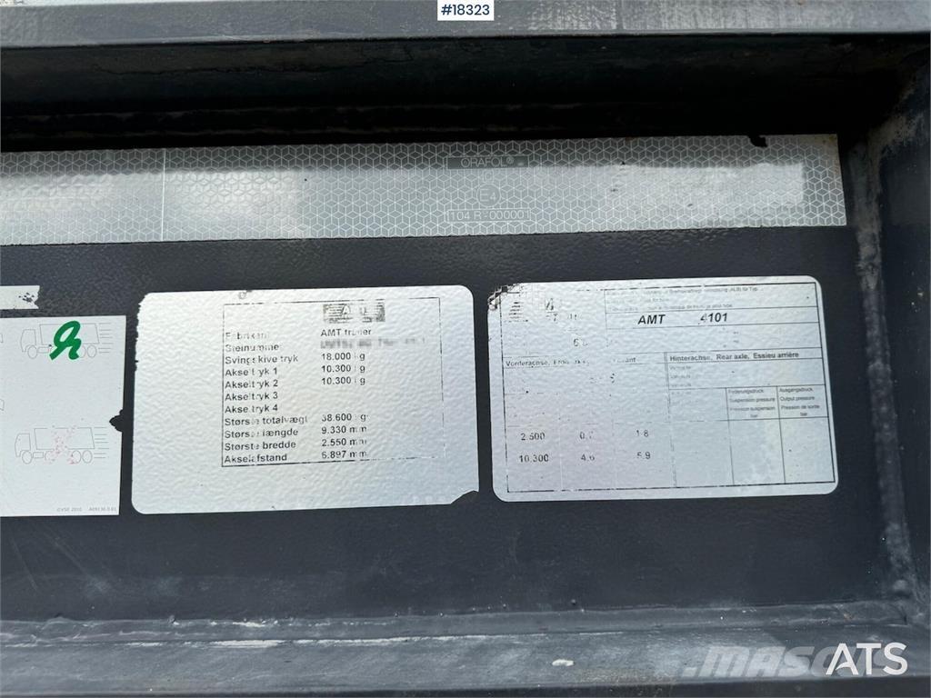 AMT concrete semi Andre Semi-trailere