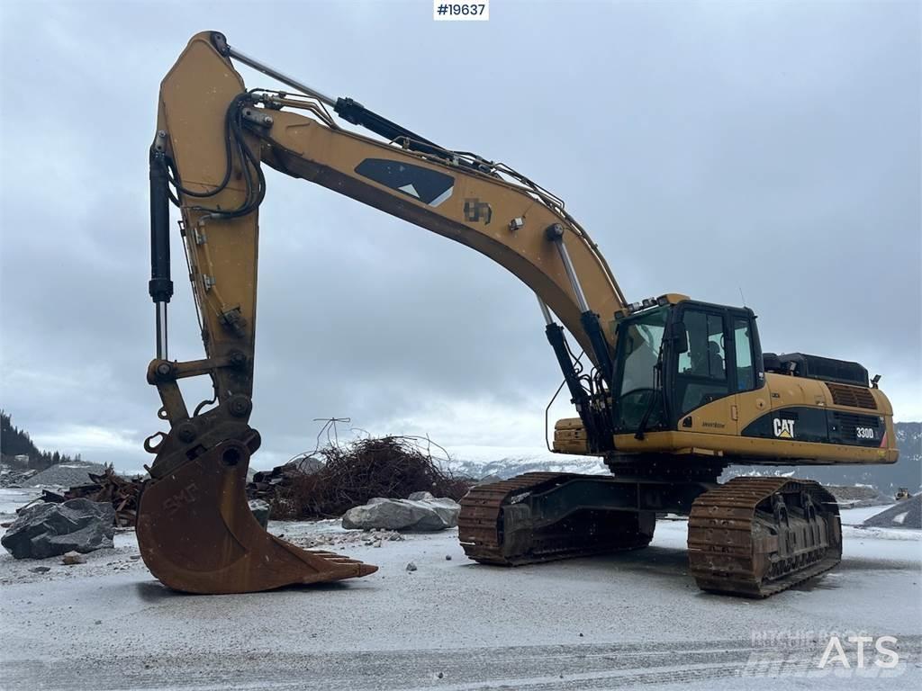 CAT 300D Gravemaskiner på larvebånd