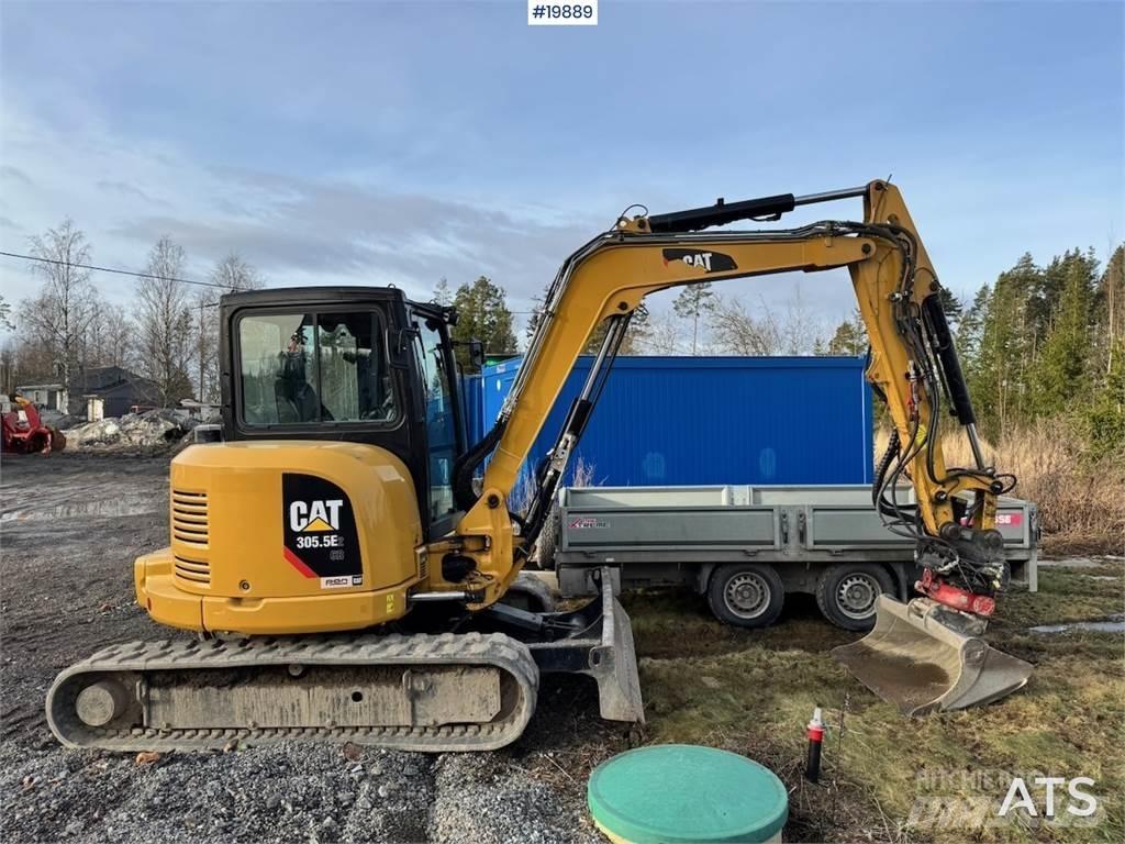 CAT 305.5E2 Gravemaskiner på larvebånd