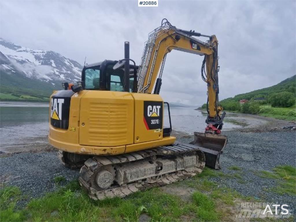 CAT 307 Gravemaskiner på larvebånd