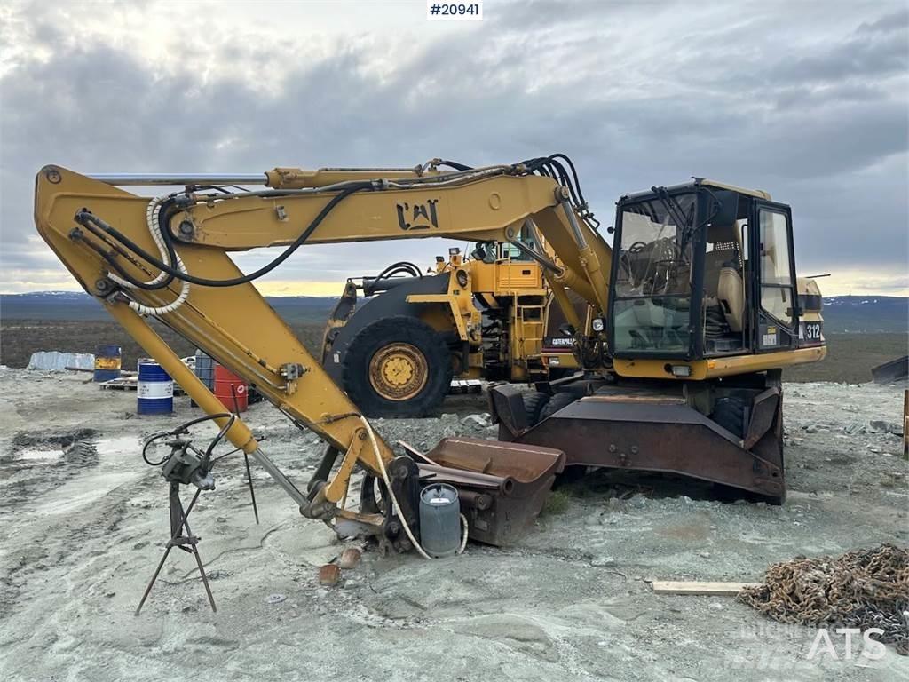 CAT 312 Gravemaskiner på hjul