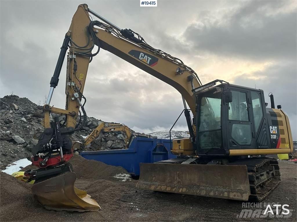 CAT 313FL Gravemaskiner på larvebånd