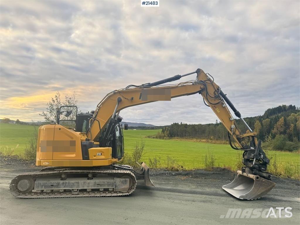 CAT 315 Gravemaskiner på larvebånd