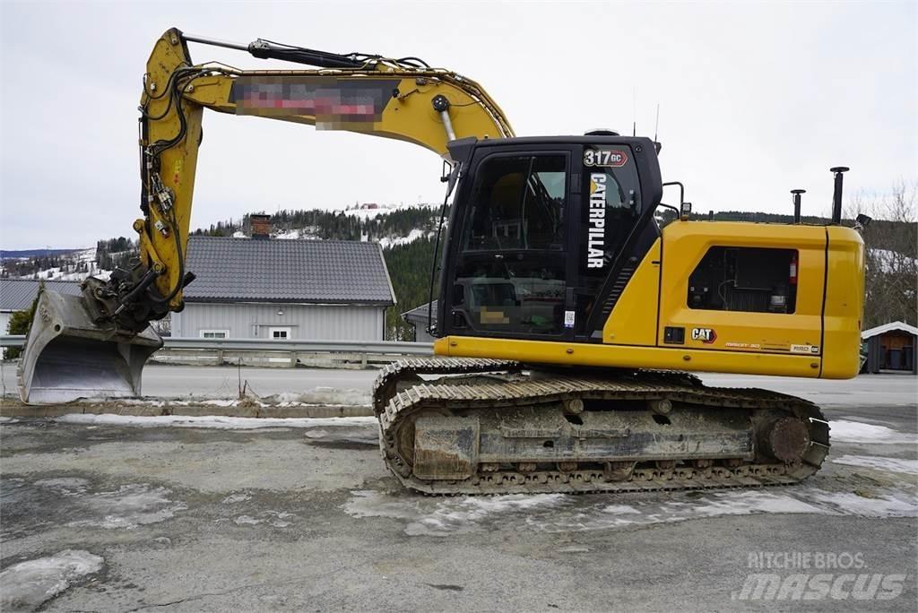 CAT 317GC Gravemaskiner på larvebånd