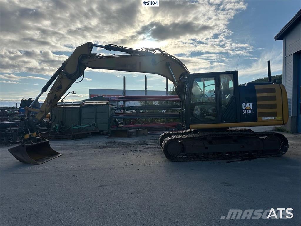CAT 318EL Gravemaskiner på larvebånd