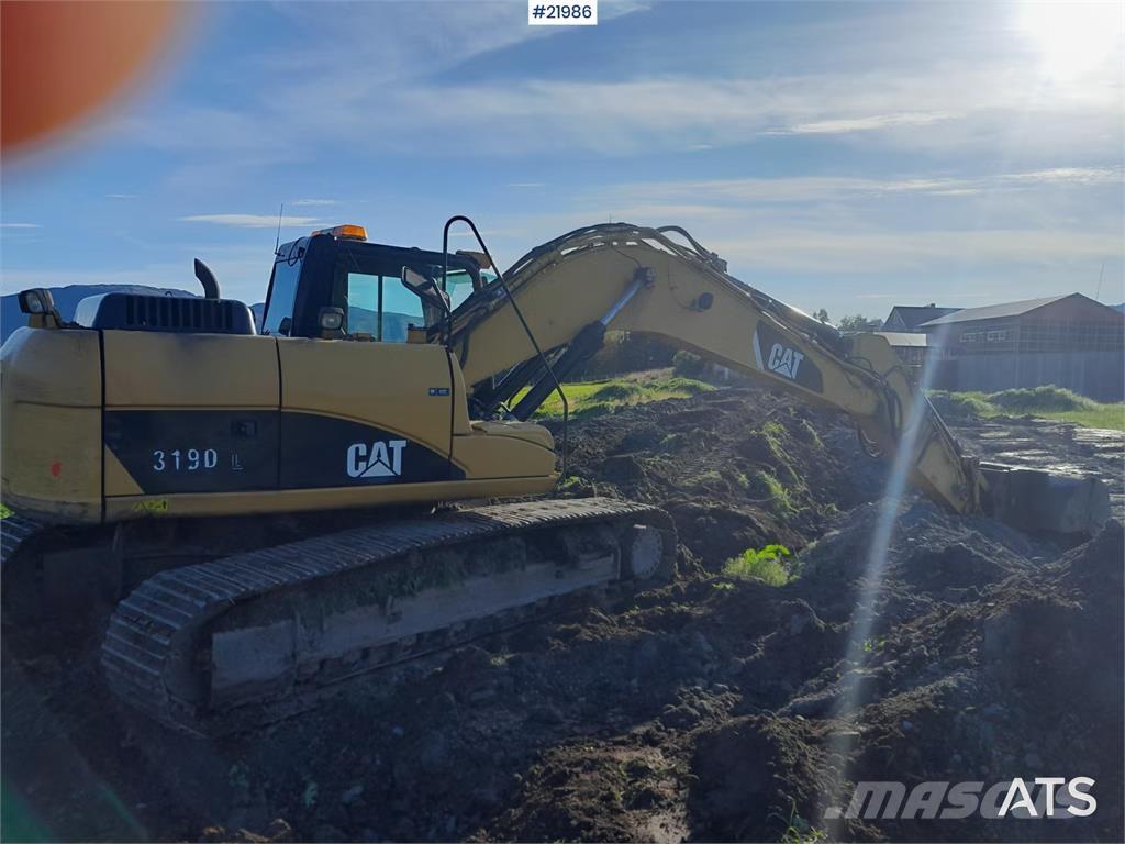 CAT 319DL Gravemaskiner på larvebånd