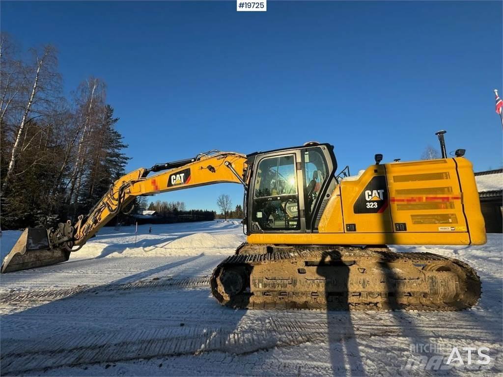 CAT 323 Gravemaskiner på larvebånd