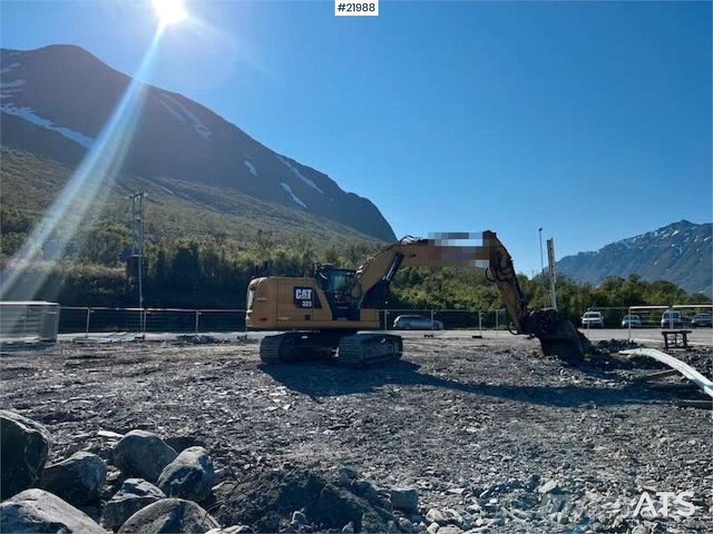 CAT 323 Gravemaskiner på larvebånd
