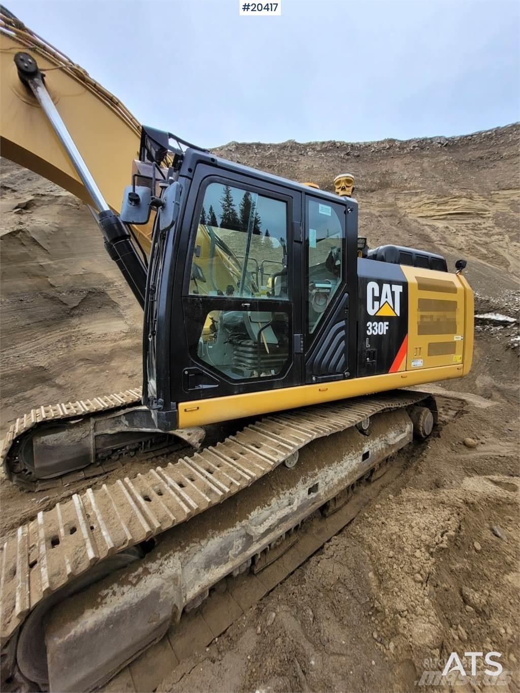 CAT 330F Gravemaskiner på larvebånd