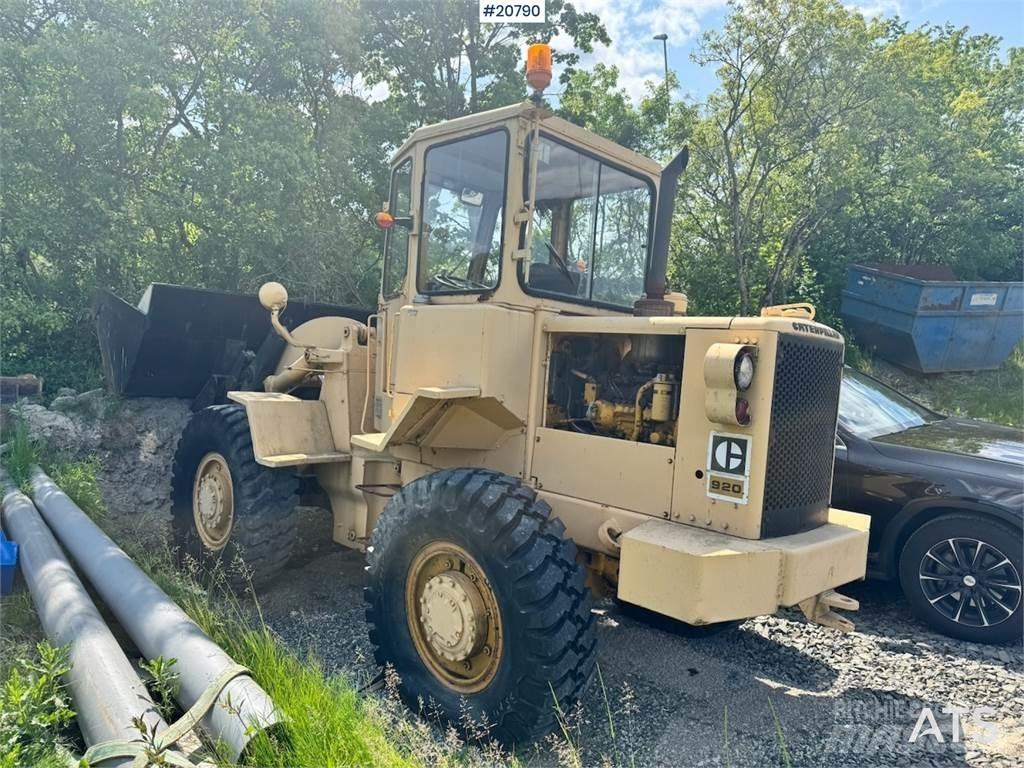 CAT 920 Læssemaskiner på hjul