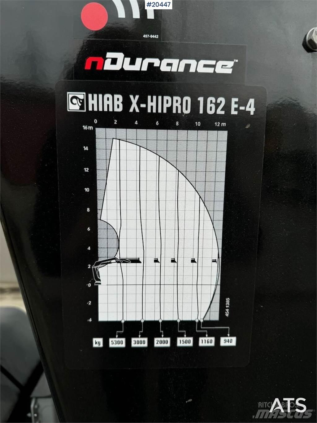 Hiab X-Hipro 162 Lastbil med kran