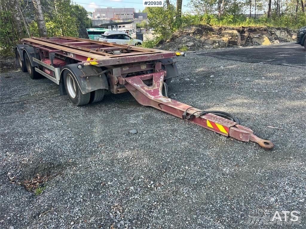 Istrail 3 akslet Skip loader anhænger