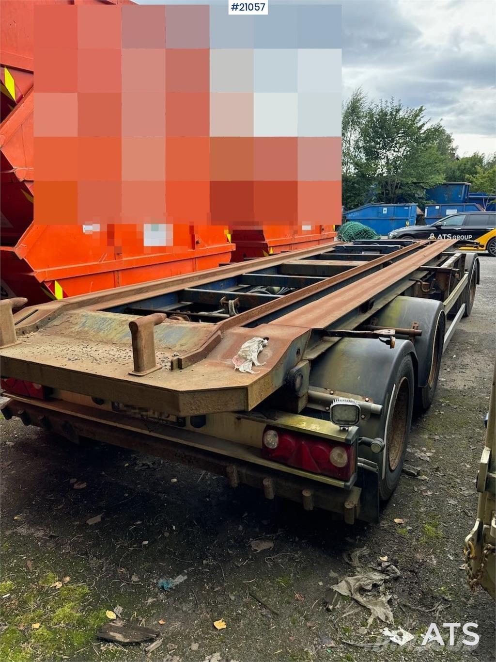 Istrail Hook trailer Skip loader anhænger