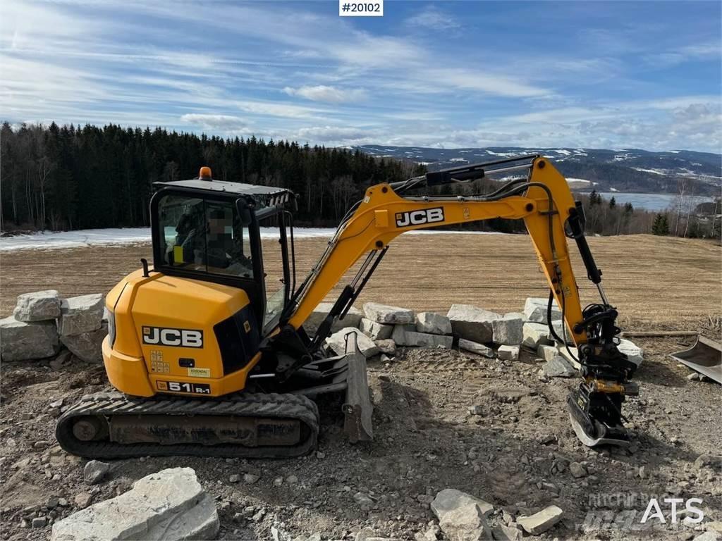 JCB 51R Gravemaskiner på larvebånd