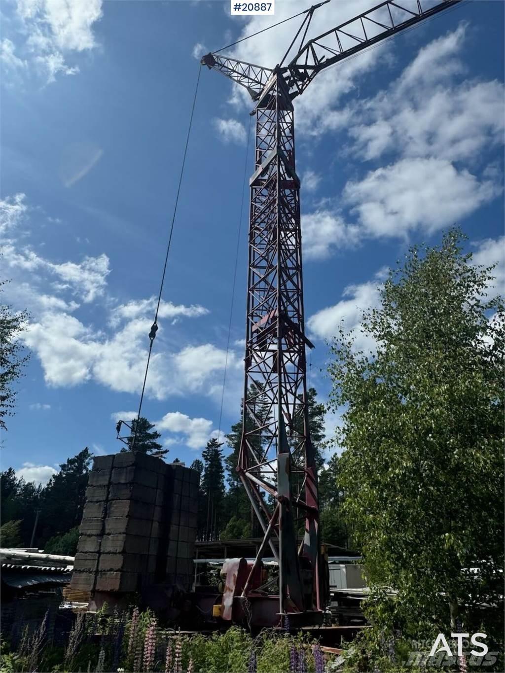 Krøll K35E Tårnkran Tårn kraner