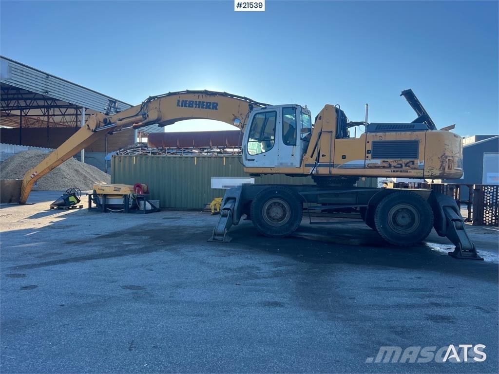 Liebherr A934C Gravemaskiner på hjul