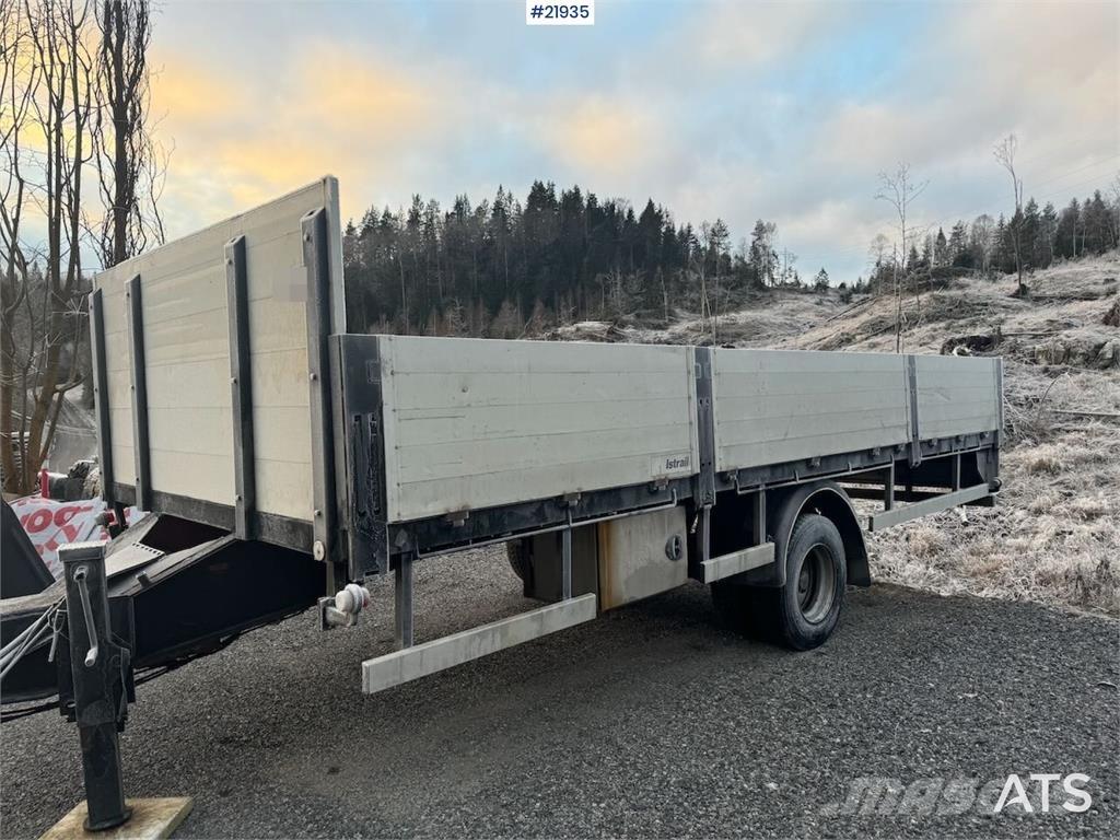 Maur 1-Axle Trailer Anhænger med lad/Flatbed