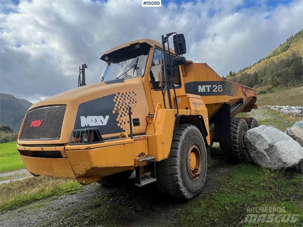 Moxy MT26 dumper. Dumpere