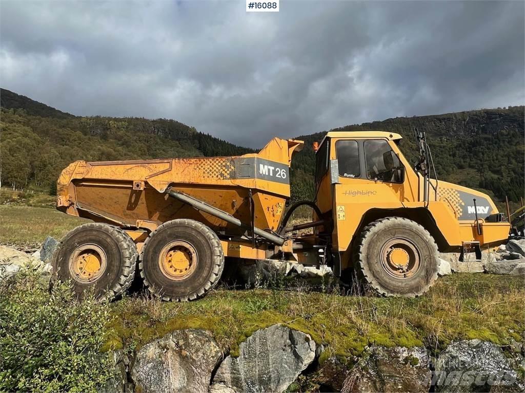 Moxy MT26 dumper. Dumpere
