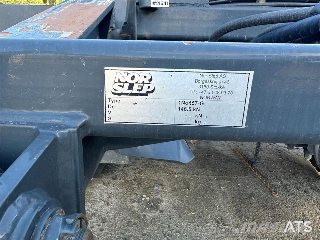  Nor-Slep SL-28KT Skip loader anhænger