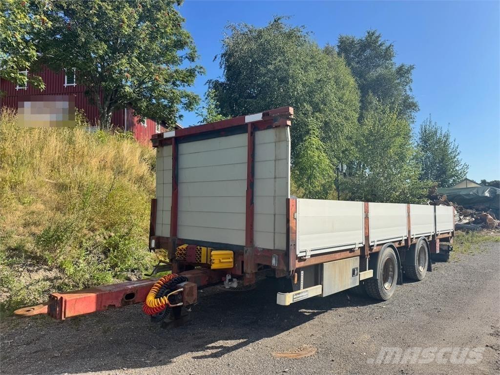 Renders trailer. Anhænger med lad/Flatbed