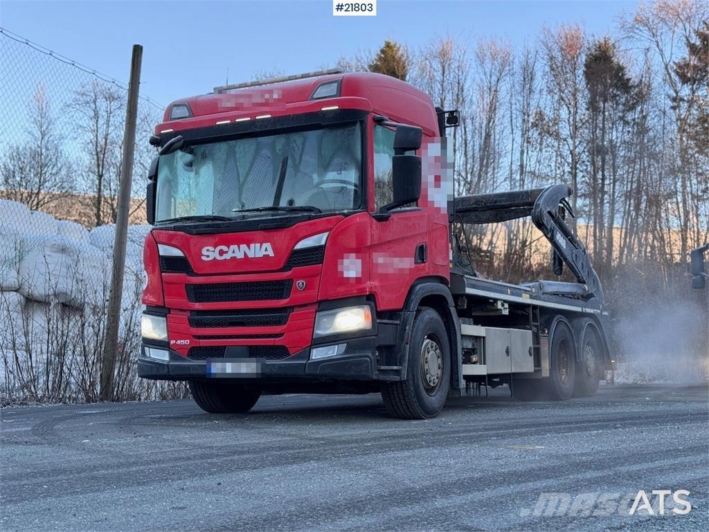 Scania P450 Skip loader
