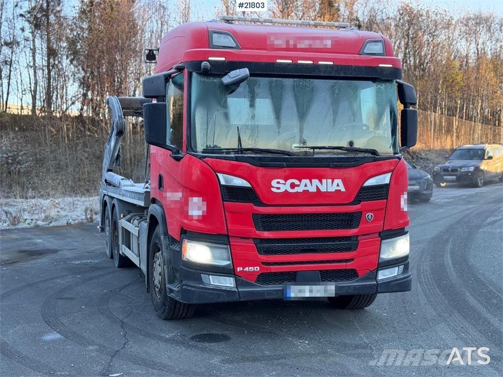 Scania P450 Skip loader