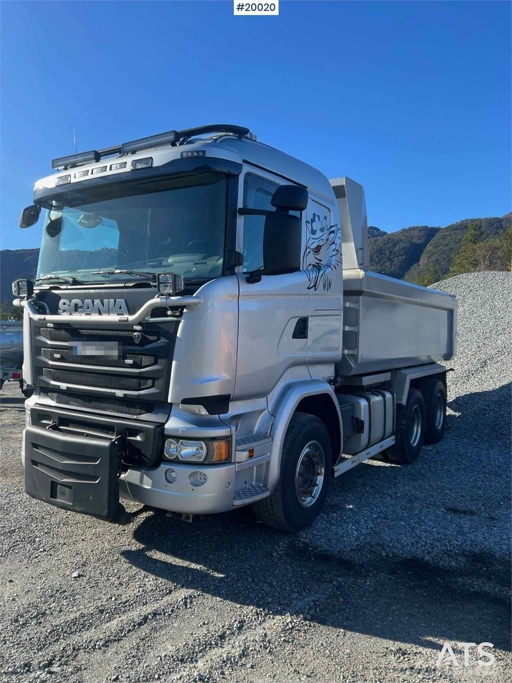Scania R580 Lastbiler med tip