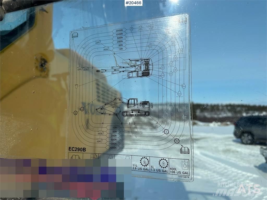Volvo EC290 BLC Gravemaskiner på larvebånd