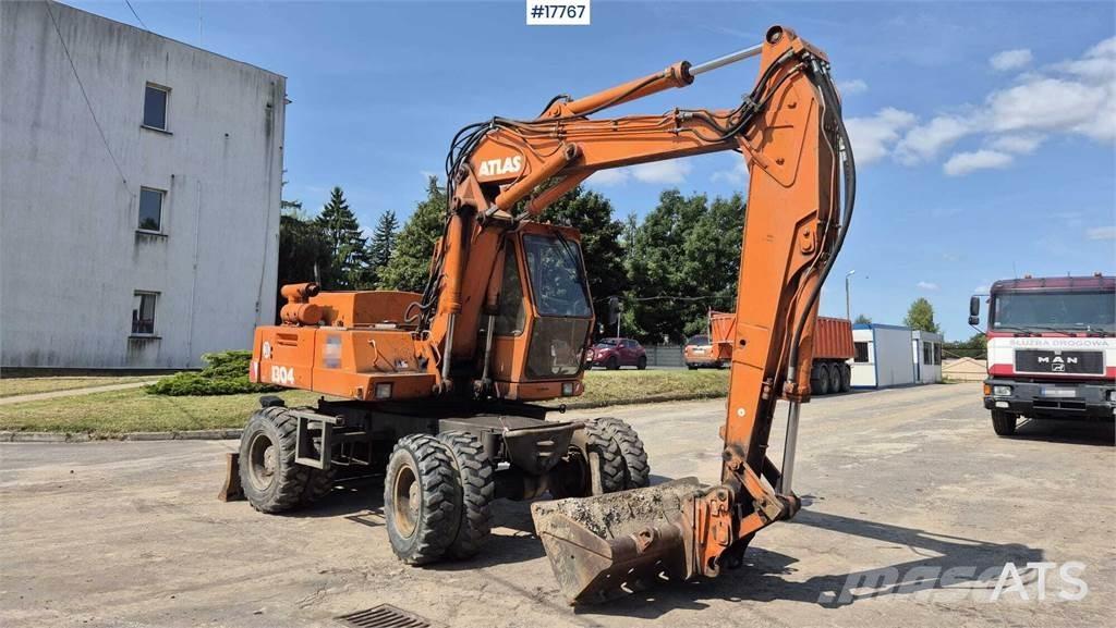 Atlas 1304 Gravemaskiner på hjul